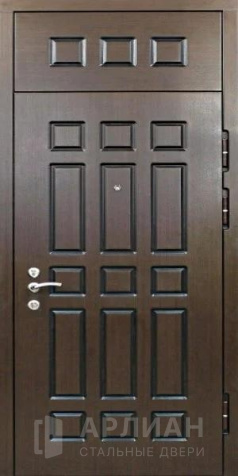 Фото «Дверь металлическая с глухой фрамугой и терморазрывом №30»