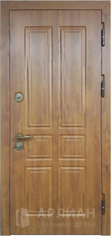 Фото «Усиленная входная дверь с зеркалом и покрытием сосна №8»