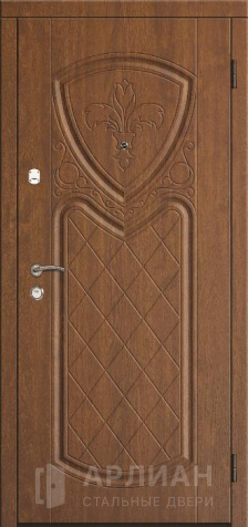 Фото «Антивандальная наружная дверь с покрытием МДФ №397»