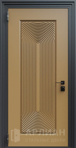 Фото №2 «Дверь входная металлическая для загородного дома с отделкой шпоном №608»