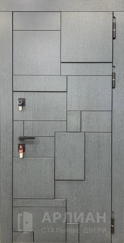 Фото «Металлическая дверь с рисунком и скрытыми петлями  №755»